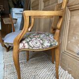 Pair of armchairs canes style louis XV
