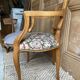 Paire de fauteuils canes style louis XV