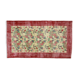 Anatolian handmade vintage rug 205 cm x 116 cm