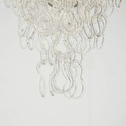 Giogali chandelier by Angelo Mangiarotti for Vistosi, Italy 1970s.