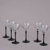 Martini glasses x6