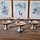 Vintage stainless steel ice cream cups by Guy Degrenne (up to 18 available)
