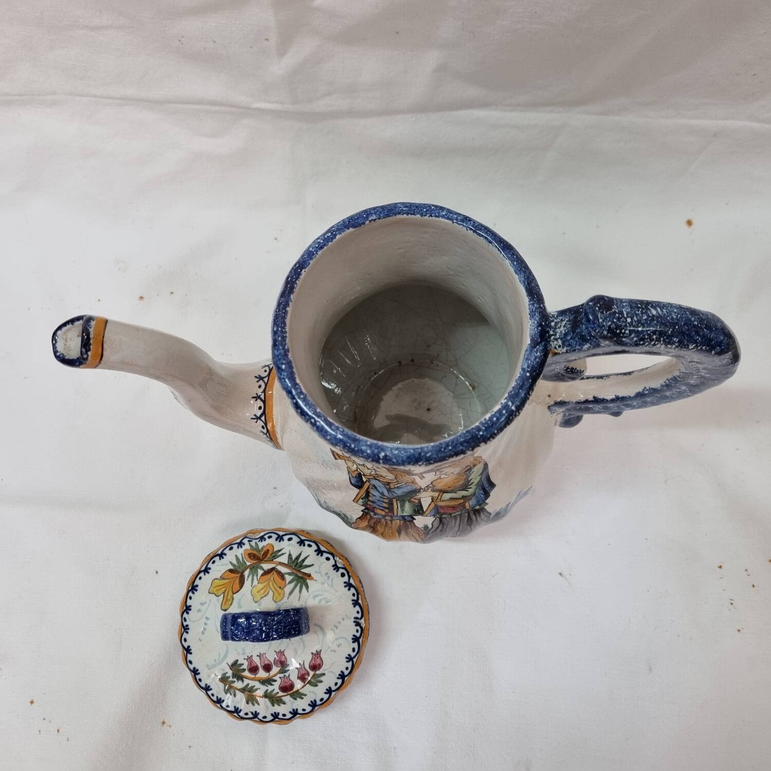 Henriot Quimper coffee service from 1930