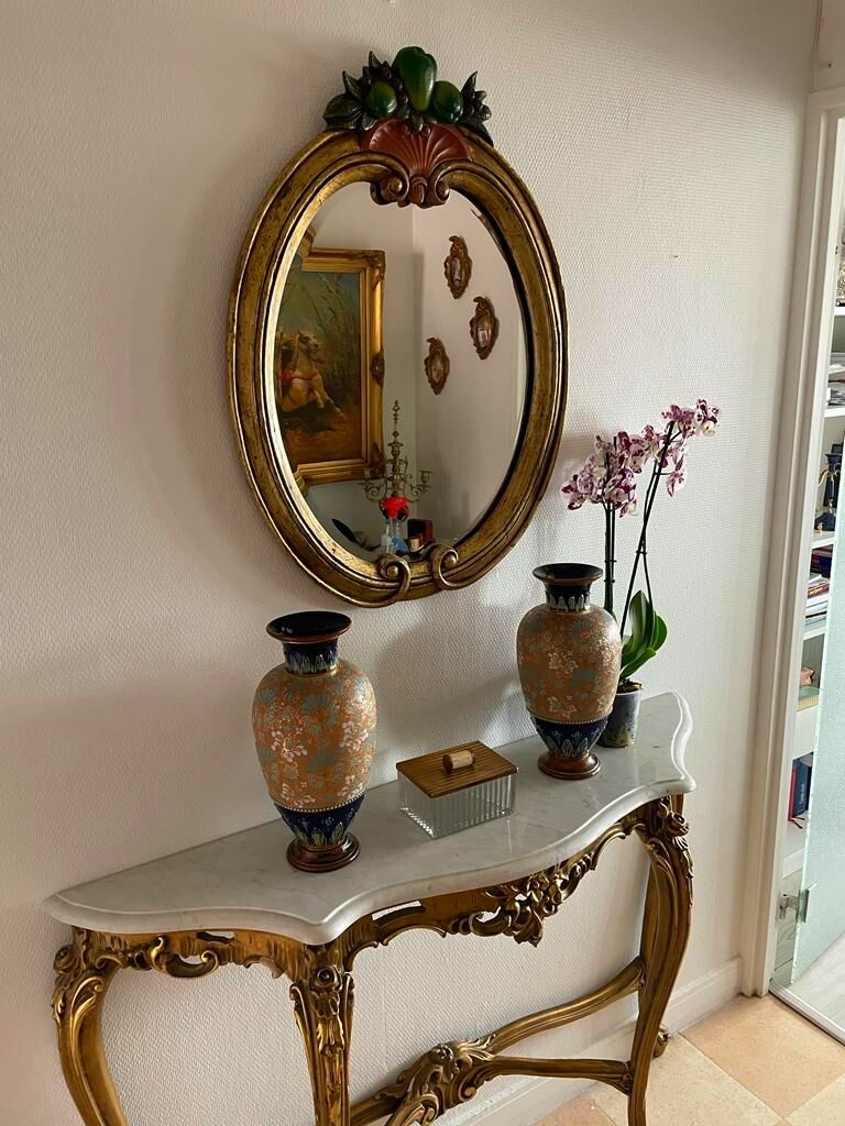 Mirror art deco netherlands 60x80cm