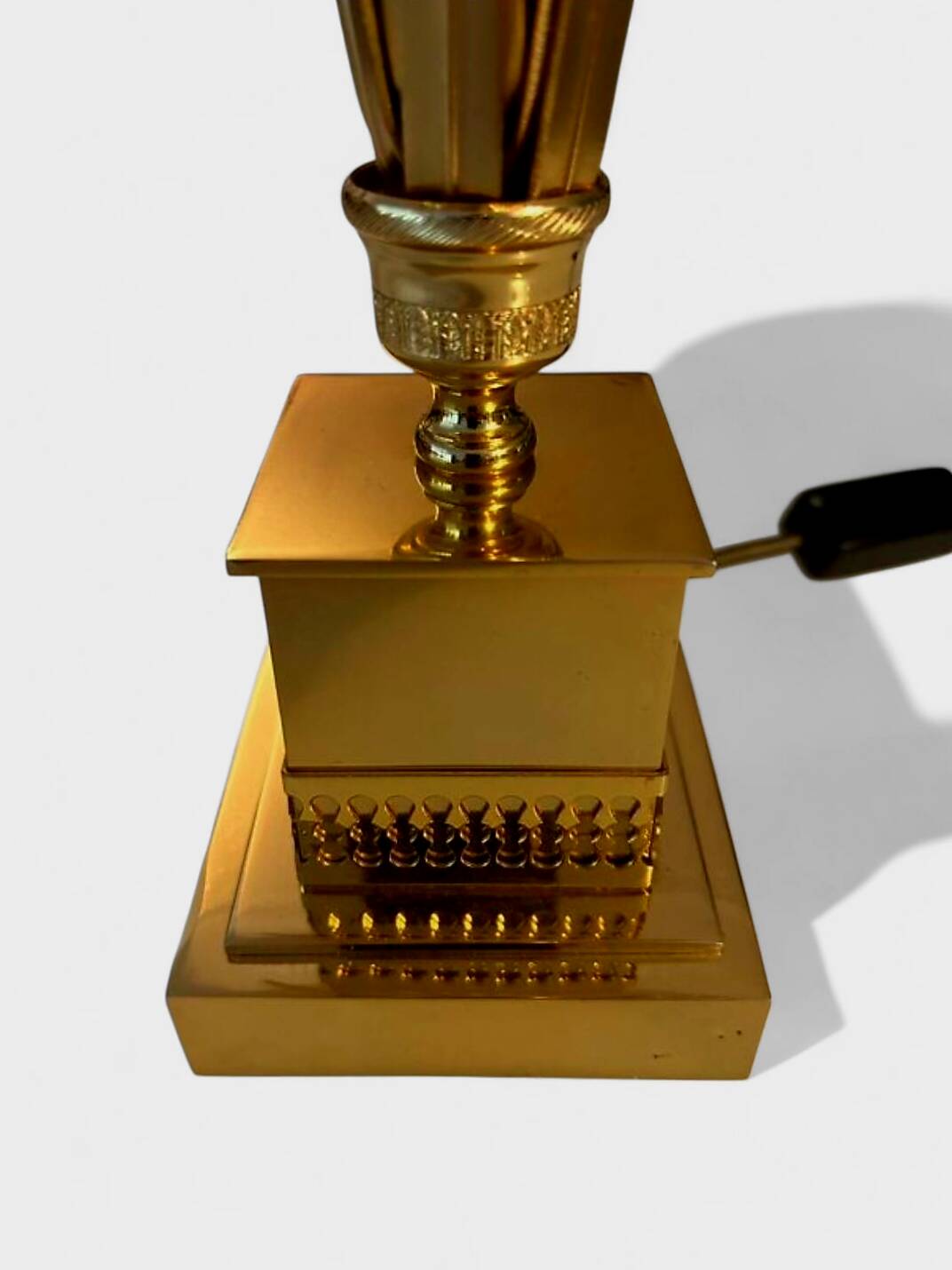 Brass Palm Tree Lamp – Maison Boulanger – 1970s