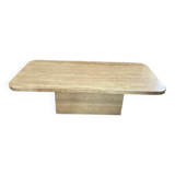Vintage travertine coffee table