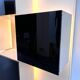 Mid-Century Modern backlight wall modular system by Acerbis. Italy 1970s