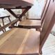 Mountain furniture set with table and 8 chairs Malmvall.