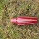 Red Art Deco Ceramic Vase Vierzon Louis Gueule