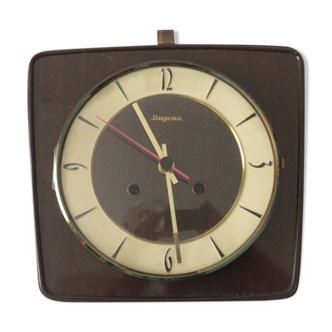 Horloge murale Dugena vintage 1960