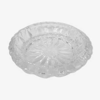 Round/iconic 50year ashtray / transparent crystal