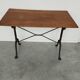 Old bistro table