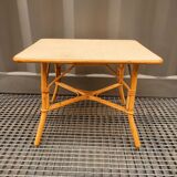 Rattan coffee table