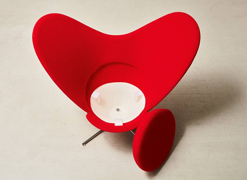 Verner Panton Heart Cone Chair for Vitra 1958/2003