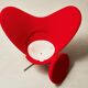 Verner Panton Heart Cone Chair for Vitra 1958/2003