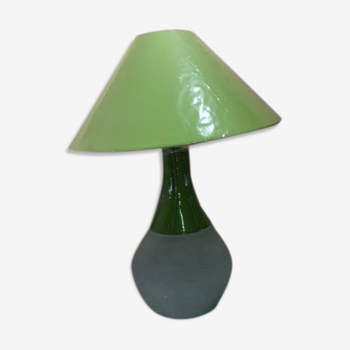 Ceramic tulip lamp