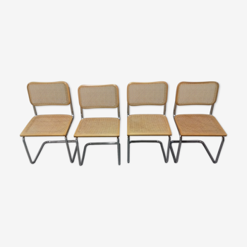 Chaises "traineau" par Marcel Breuer