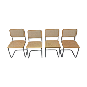 Chaises "traineau" par Marcel Breuer
