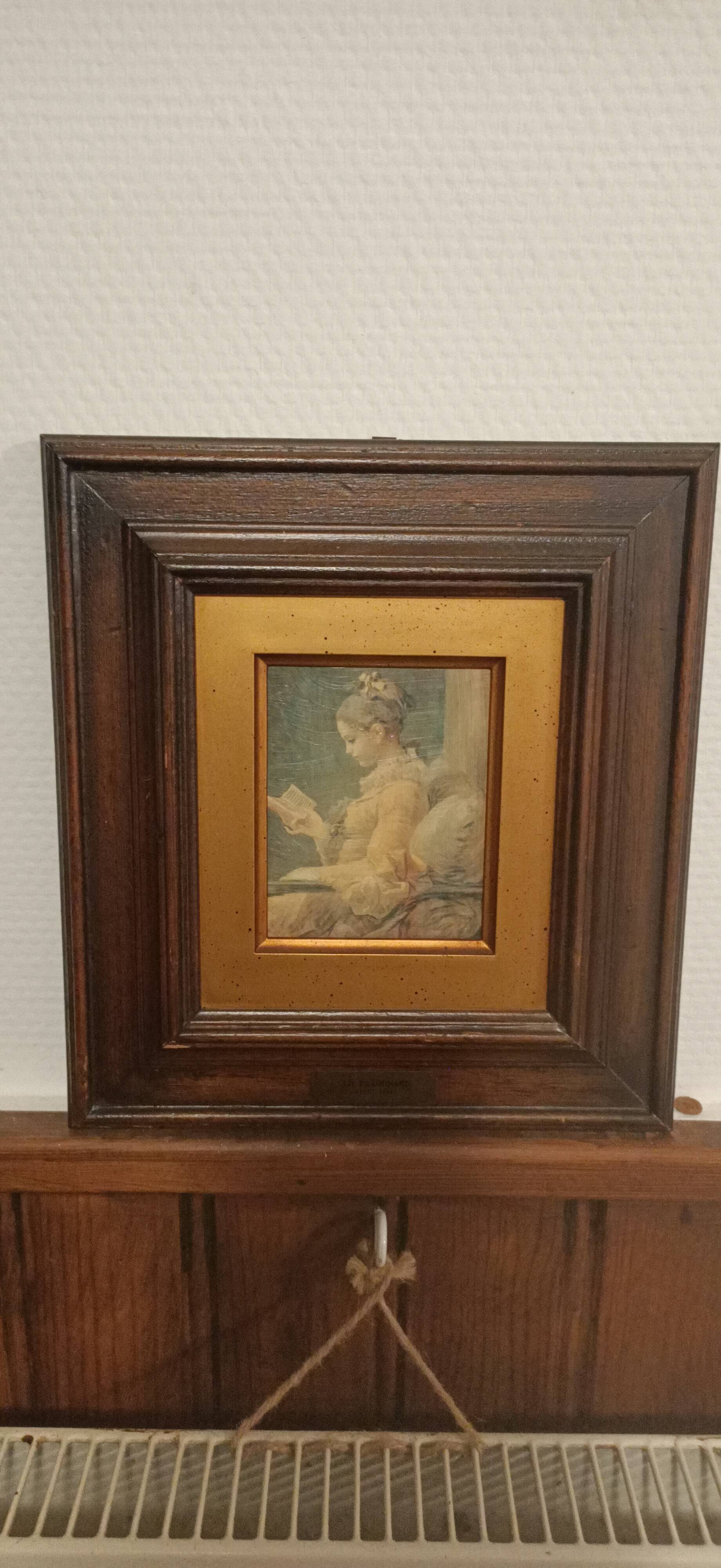 Set of 6 framed reproductions, late 19th - early 20th century.