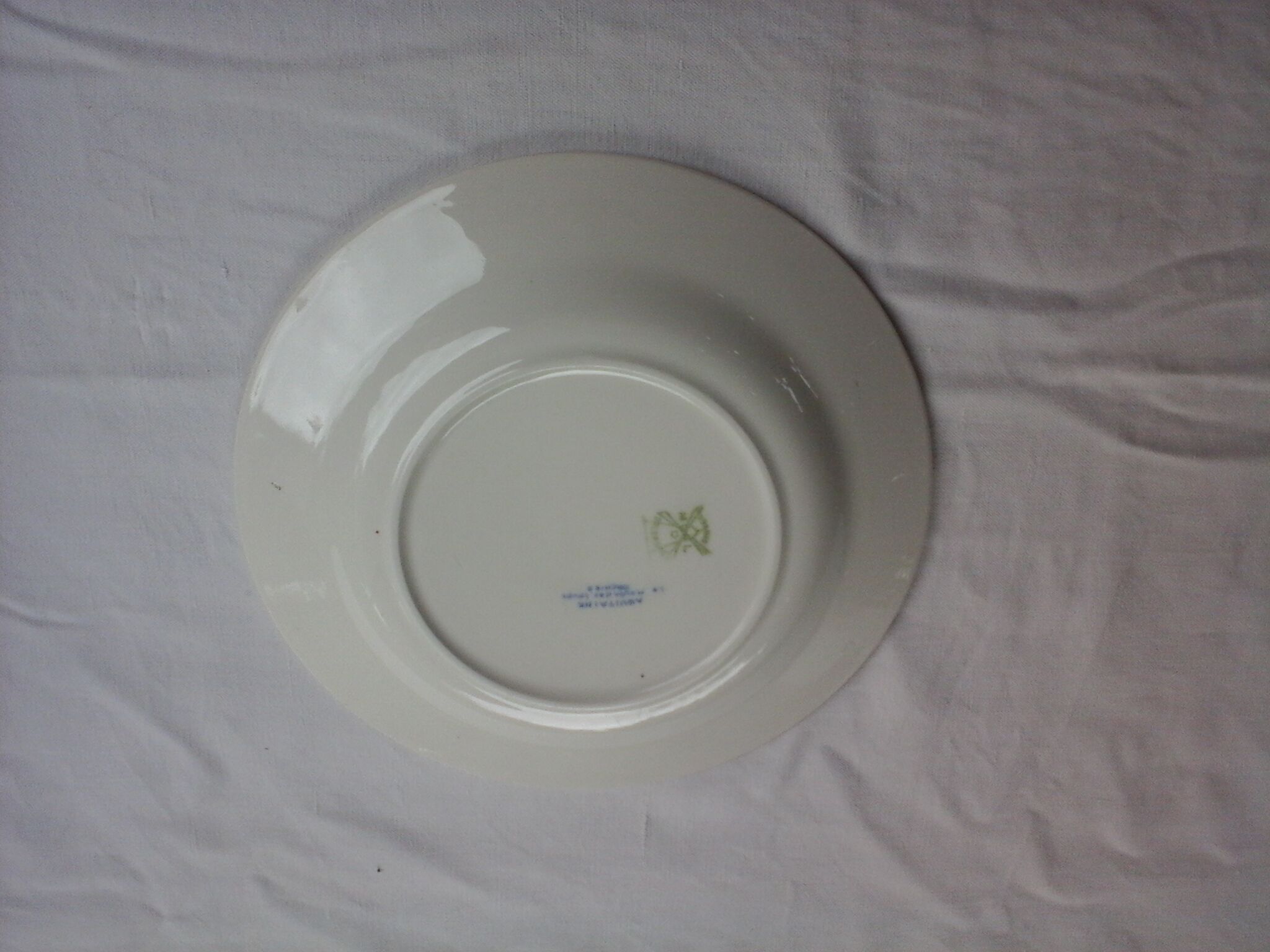Set of 8 dishes flat Moulin des Loups