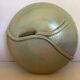 Round ceramic vase bouquet holder
