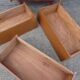 ancienne commode en bois pieds compas vintage