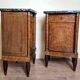 Pair Of Empire Style Furniture In Marquetry