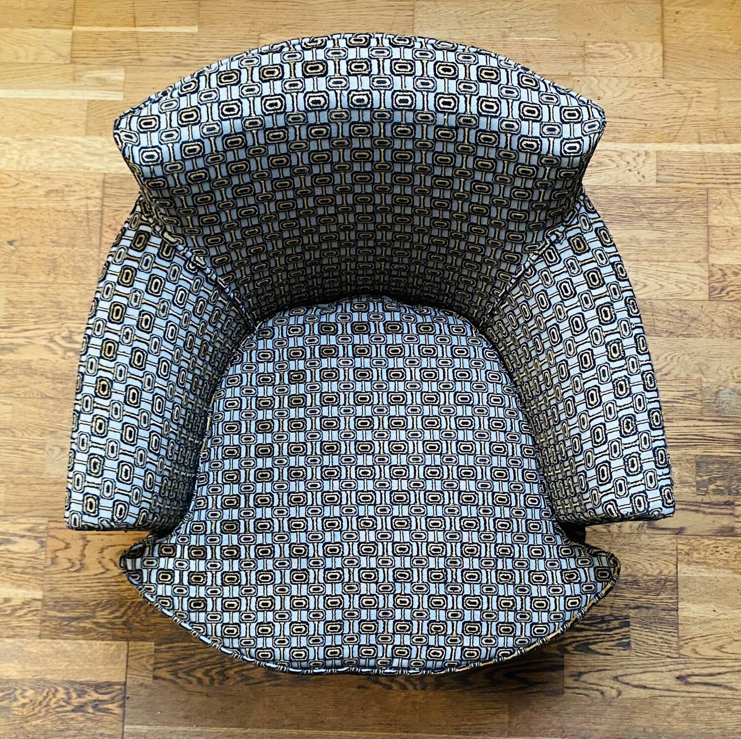 Art deco club armchair, circa 1940