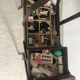 Vintage wood worker with sewing kit