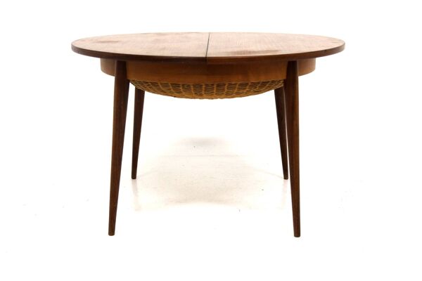 Table basse scandinave en acajou, Suède, 1950