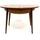Table basse scandinave en acajou, Suède, 1950