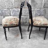 Pair of Napoleon III chairs