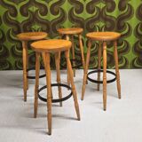 Set of 4 bar stools