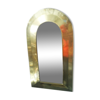 Brass mirror 33x18cm