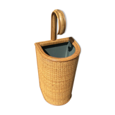 Rattan umbrella holder