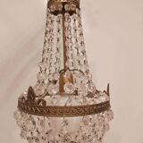 Art Deco chandelier with pendants