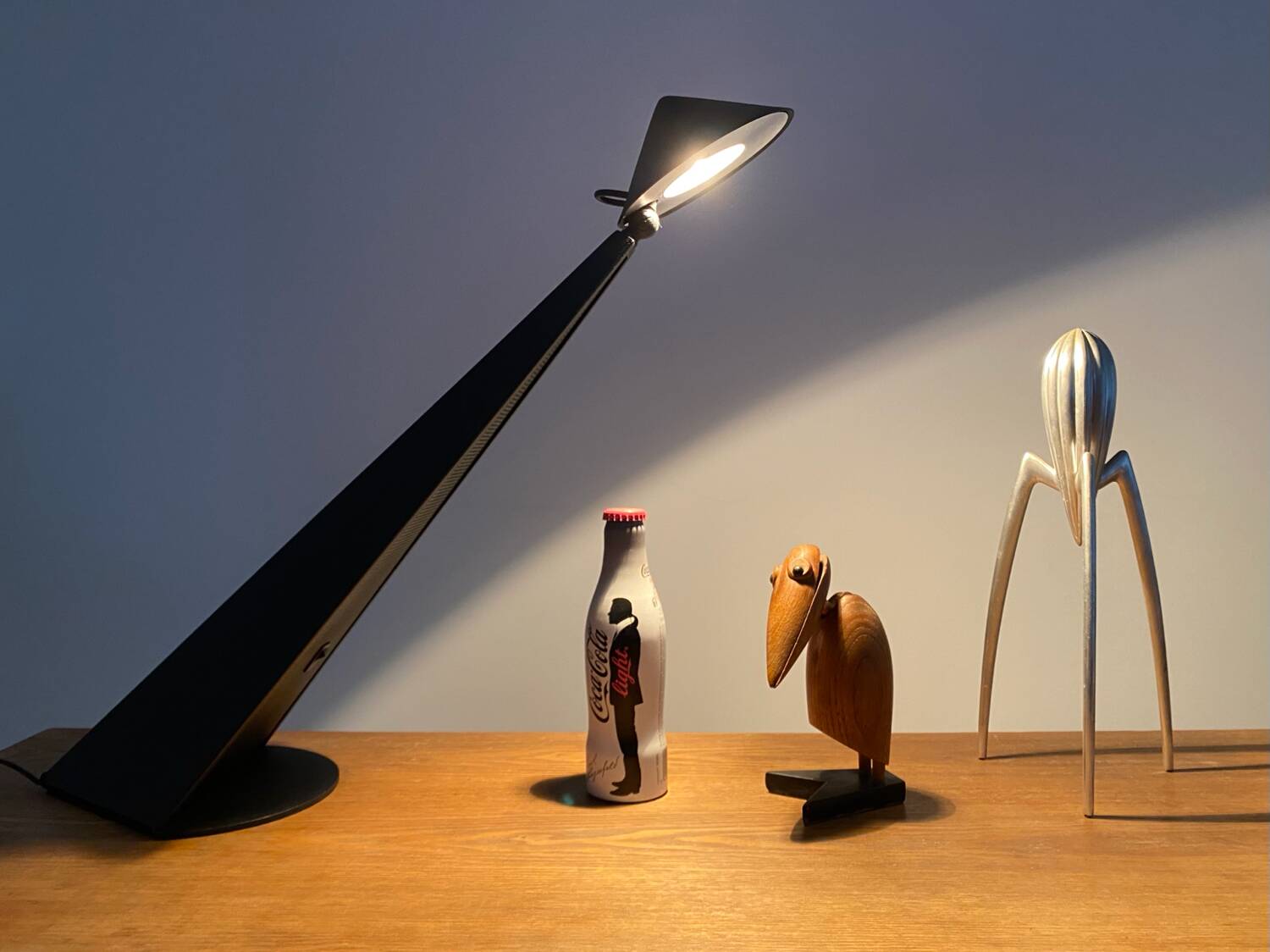 Genexco France desk lamp modernist design Patrice Bonneau vintage 80s