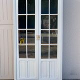 Glass-glazed Parisian wardrobe 1920