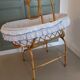 Berceau vintage en rotin