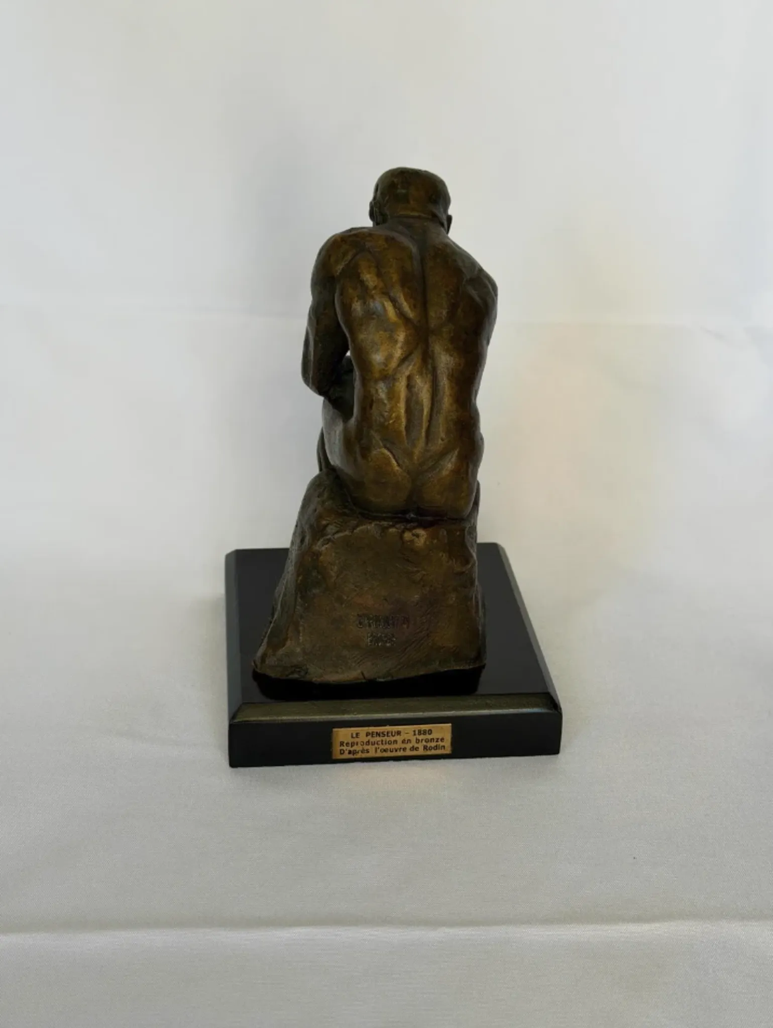 Bronze Sculpture, The Thinker Bronze Sculpture, Rodin Bronze Statue