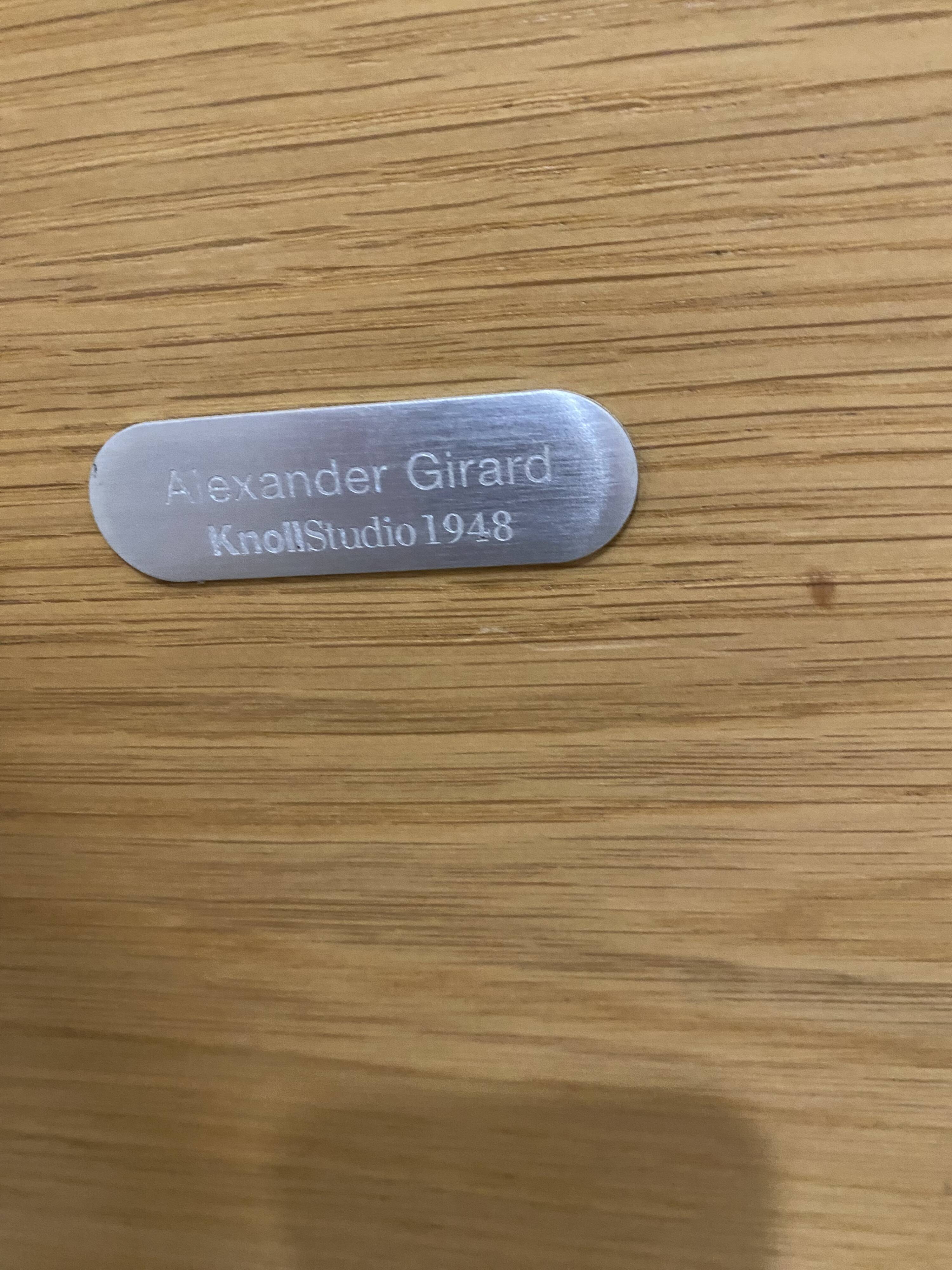 Alexander Girard coffee table, Knoll edition