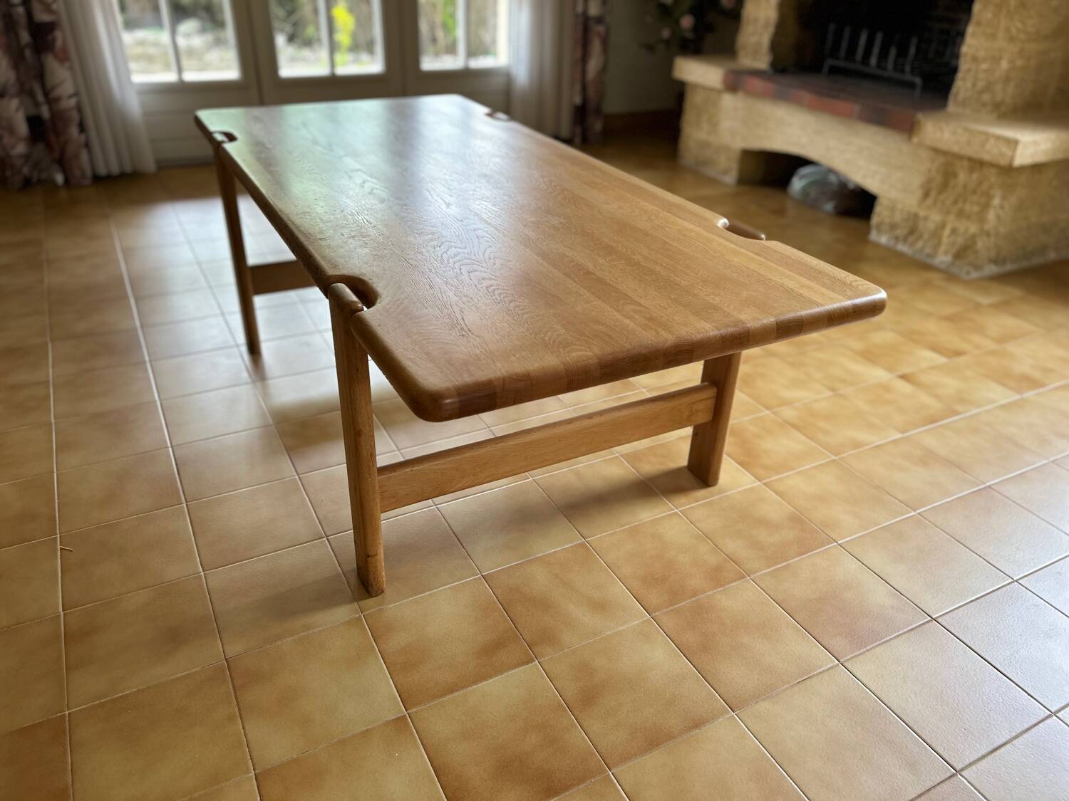 Table basse en bois en teck - Mikael Laursen