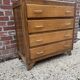 Commode vintage pieds compas