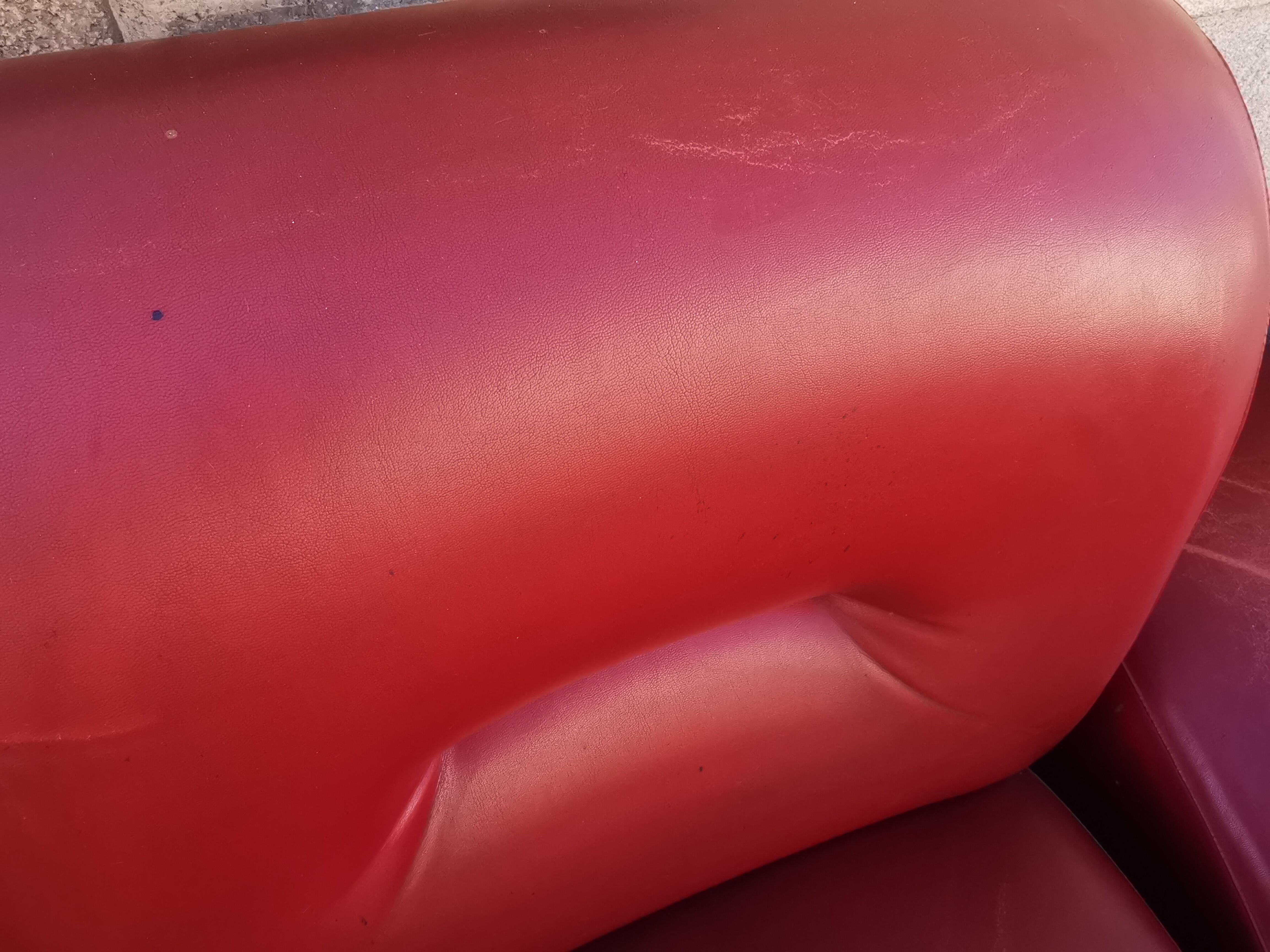 Suite of 5 vintage modular armchairs 60s