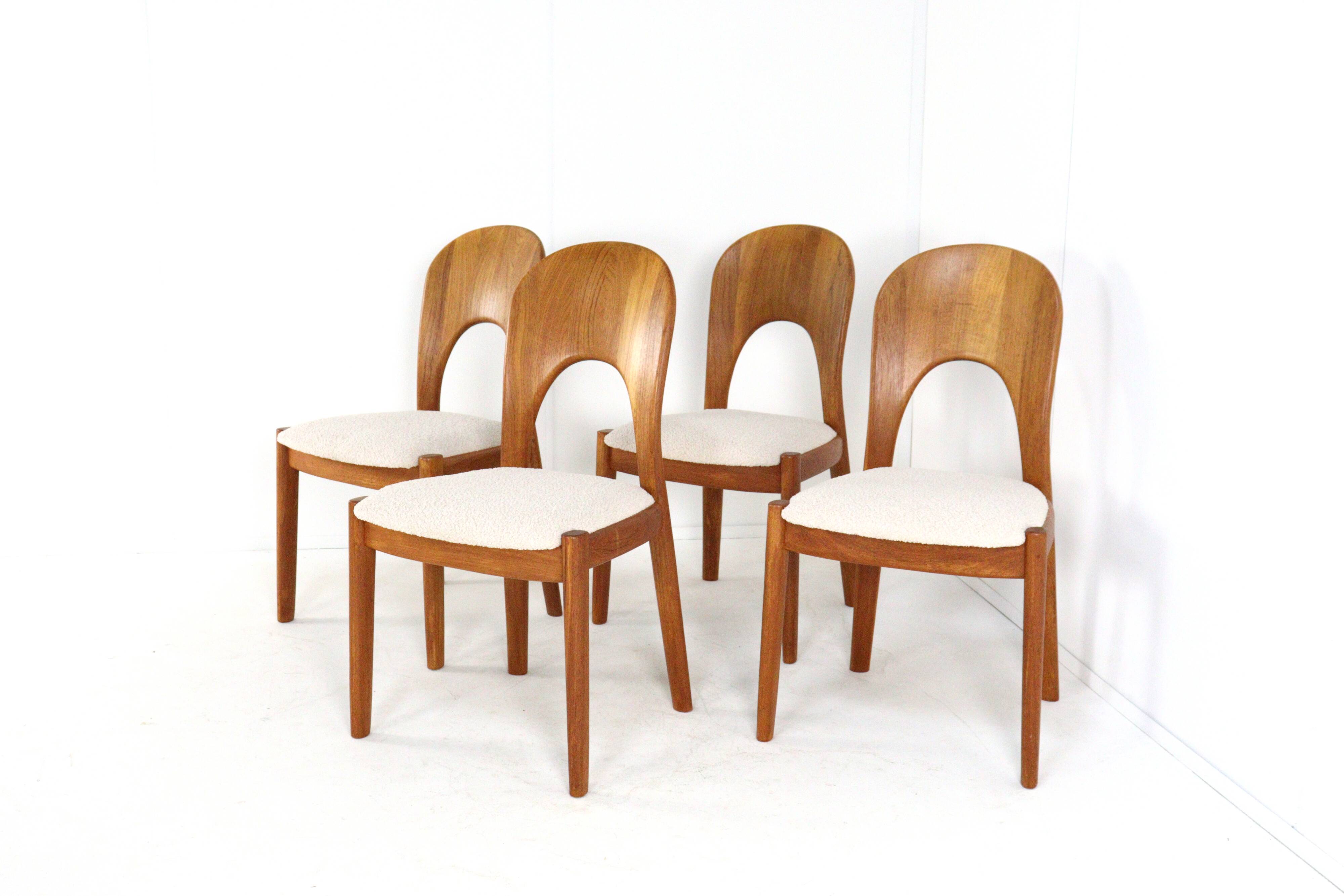 Set of 4 Koefoed Morten chairs 'Vinderup' - danish design teak