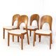 Set of 4 Koefoed Morten chairs 'Vinderup' - danish design teak