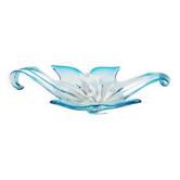 Postmodern Sommerso Murano glass fruit bowl from Mandruzzato, Italy, 1950