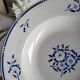 4 Deep Plates in earthenware Moulin des Loups & Hamage model Lucien