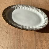 Old oval dish
