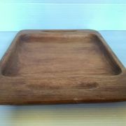 Small teak wood tray